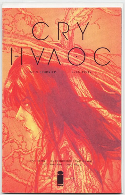 Cry Havoc #6 (Image Comics, 2016), raw, ungraded comic book — front cover