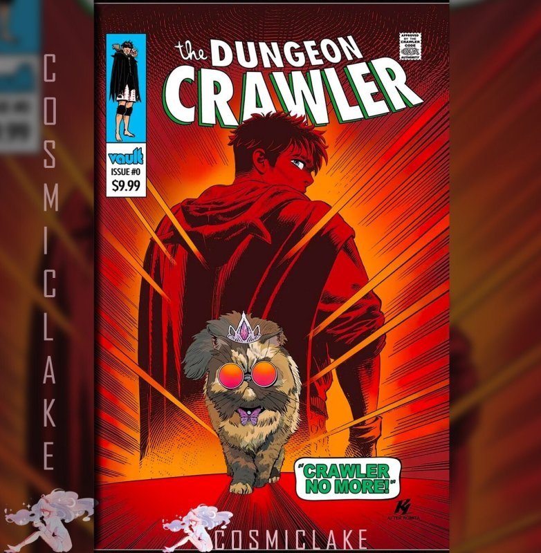Dungeon Crawler Carl NYCC ASM No More Homage Variant Presale 10/25☆, raw, ungraded comic book — front cover