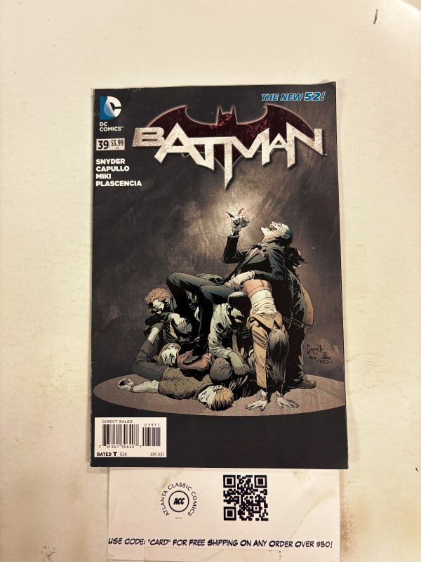Batman #39 (DC Comics, 2018), raw comic book in NM condition — front cover