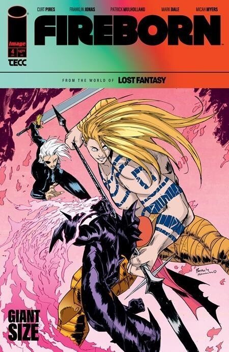 Fireborn #4 (Image Comics, 2026), raw, ungraded comic book — front cover