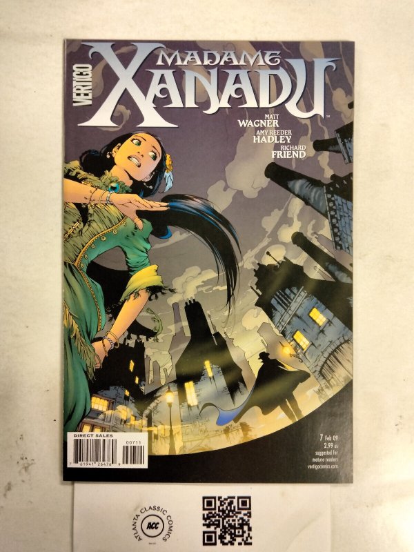 Madame Xanadu #7 (DC Comics), raw comic book in NM condition — front cover