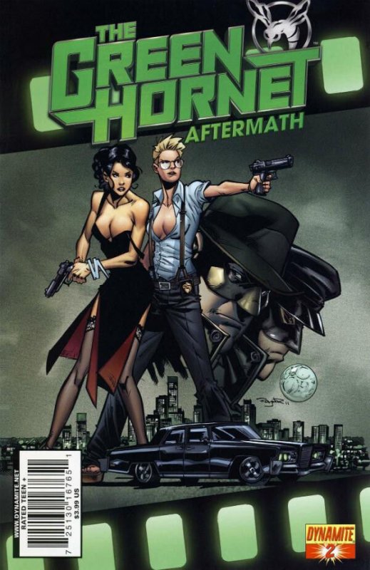 The Green Hornet: Aftermath #2 (Dynamite Entertainment), raw comic book in NM condition — front cover