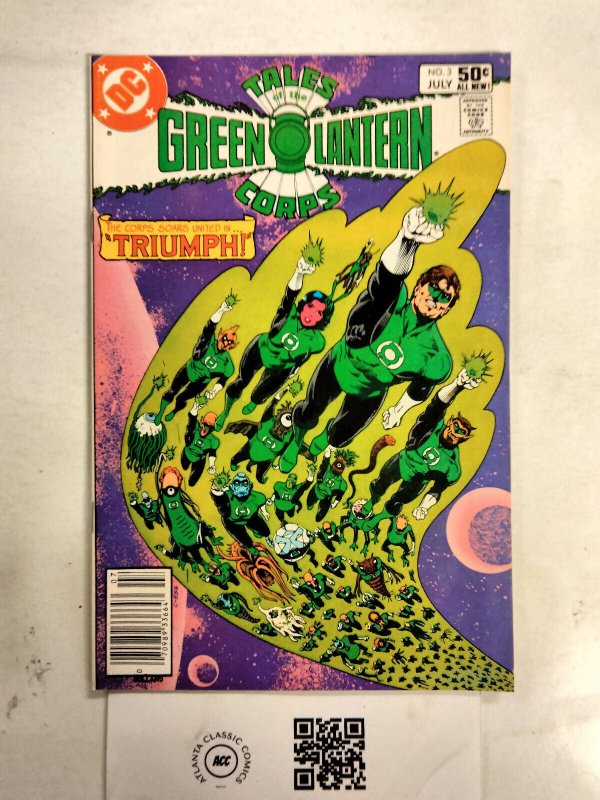 Tales of the Green Lantern Corps #3 (DC Comics), raw comic book in VF condition — front cover