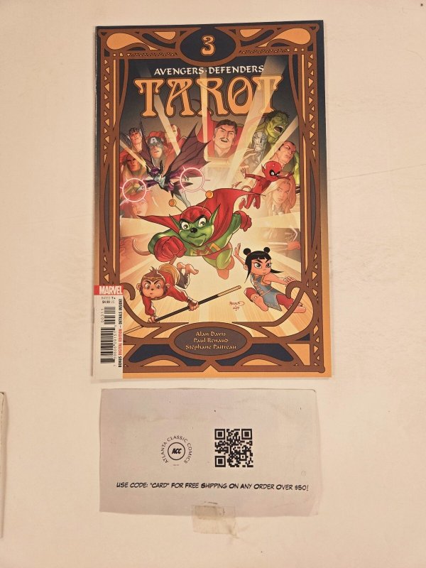 Avengers Defenders Tarot #3 (Marvel Comics), raw comic book in NM condition — front cover
