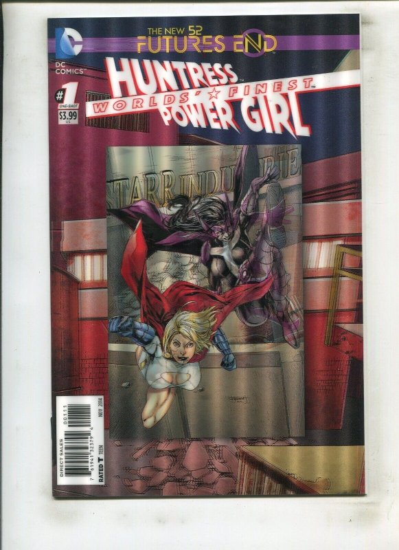 World's Finest: Futures End #1 (2014), raw comic book in 9.2 condition — front cover