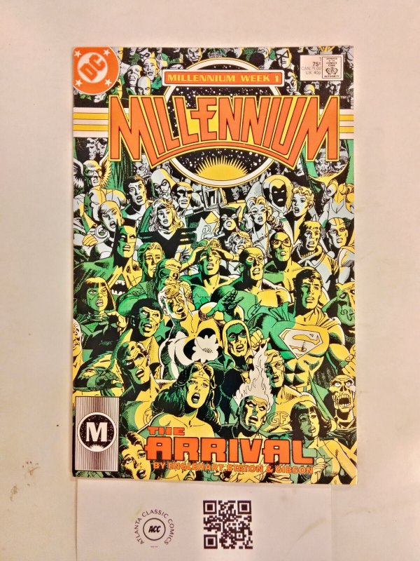 Millennium #5 (DC Comics, 1988), raw comic book in NM condition — front cover