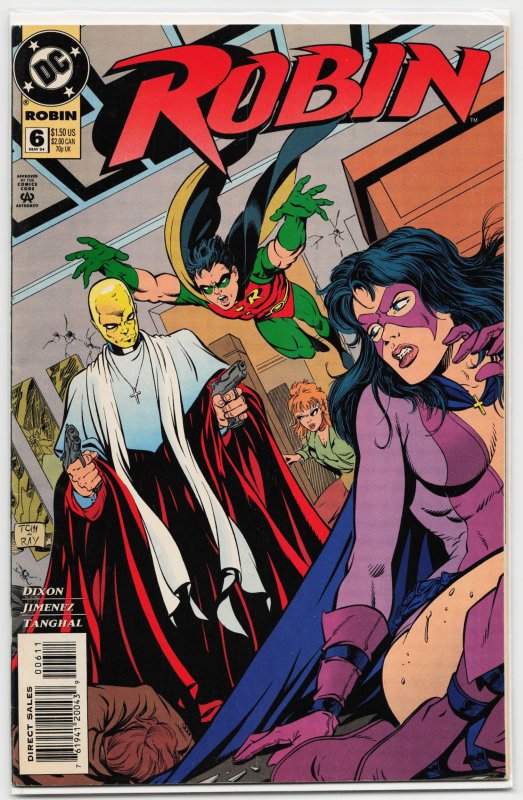 Robin #6 (DC Comics, 1994), raw, ungraded comic book — front cover