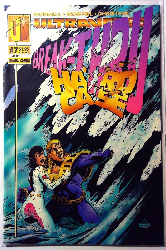 Hardcase #7 (1993), raw, ungraded comic book — front cover