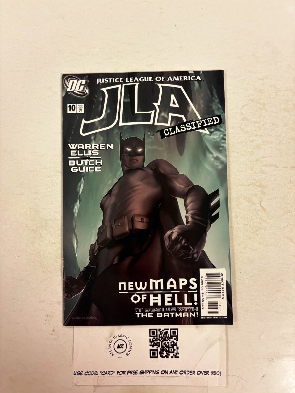 JLA Classified #10 (DC Comics), raw comic book in NM condition — front cover
