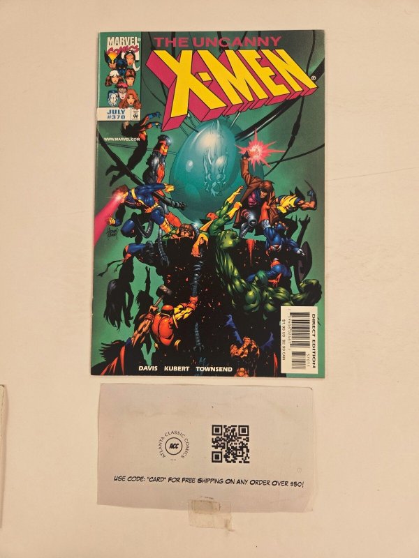 Uncanny X-Men #370 (Marvel Comics), raw comic book in NM condition — front cover