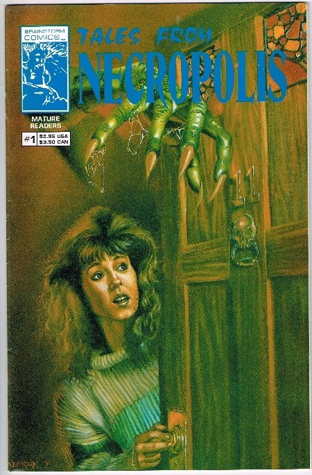 Tales from Necropolis (1993) (1993), raw, ungraded comic book — front cover