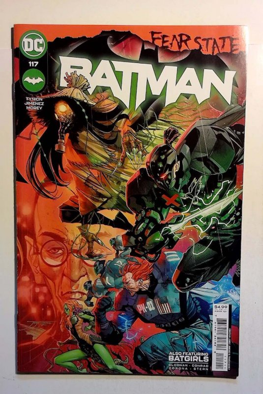 Batman #117 (DC Comics, 2022), raw comic book in NM 9.4 condition — front cover