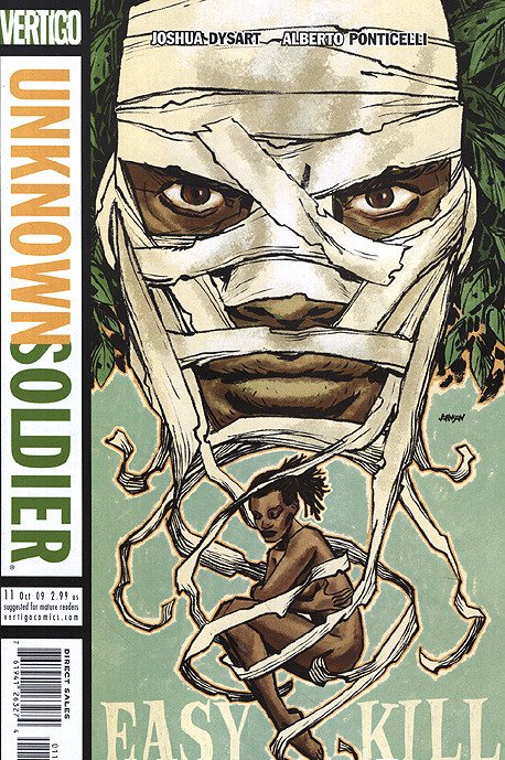 Unknown Soldier #11 (DC Comics), raw comic book in NM condition — front cover