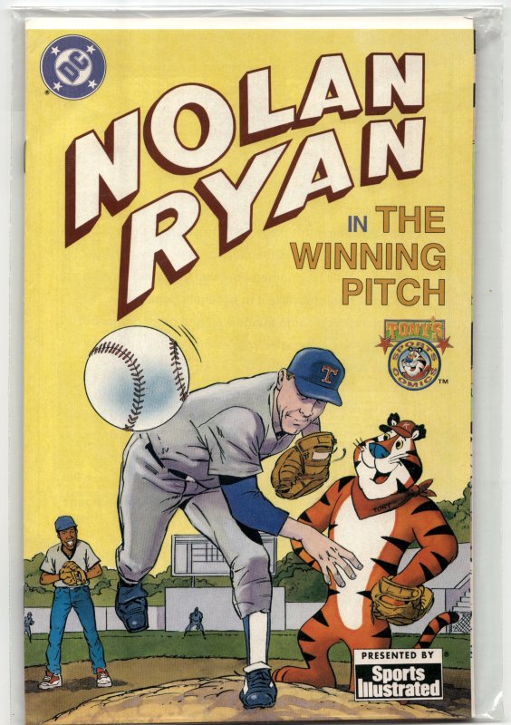 Nolan Ryan (1992) (1992), raw, ungraded comic book — front cover