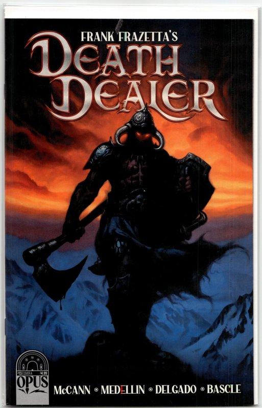 Frank Frazetta's Death Dealer #11 (Image Comics, 2023), raw, ungraded comic book — front cover