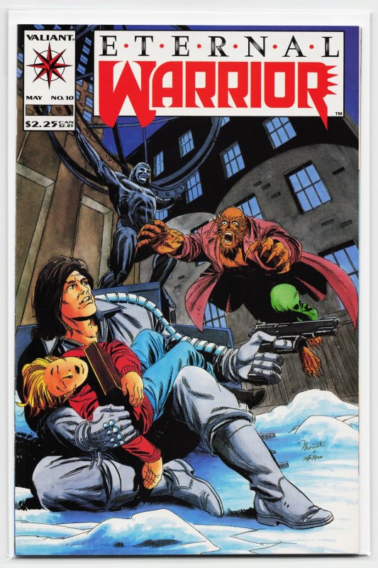 Eternal Warrior #10 (Valiant Comics, 1993), raw, ungraded comic book — front cover