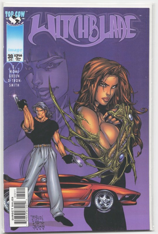 Witchblade #30 (Top Cow, 1999), raw, ungraded comic book — front cover