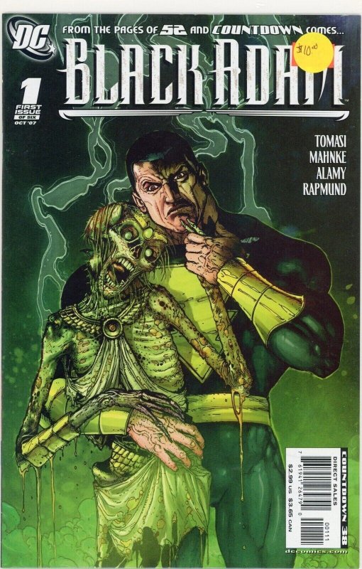 Black Adam: The Dark Age #1 (DC Comics, 2007), raw comic book in NM 9.4 condition — front cover