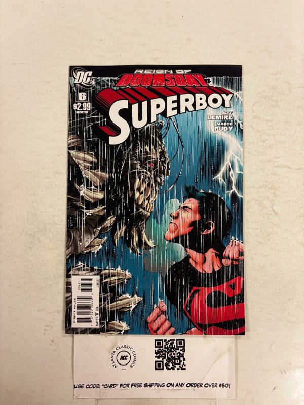 Superboy #6 (DC Comics), raw comic book in NM condition — front cover