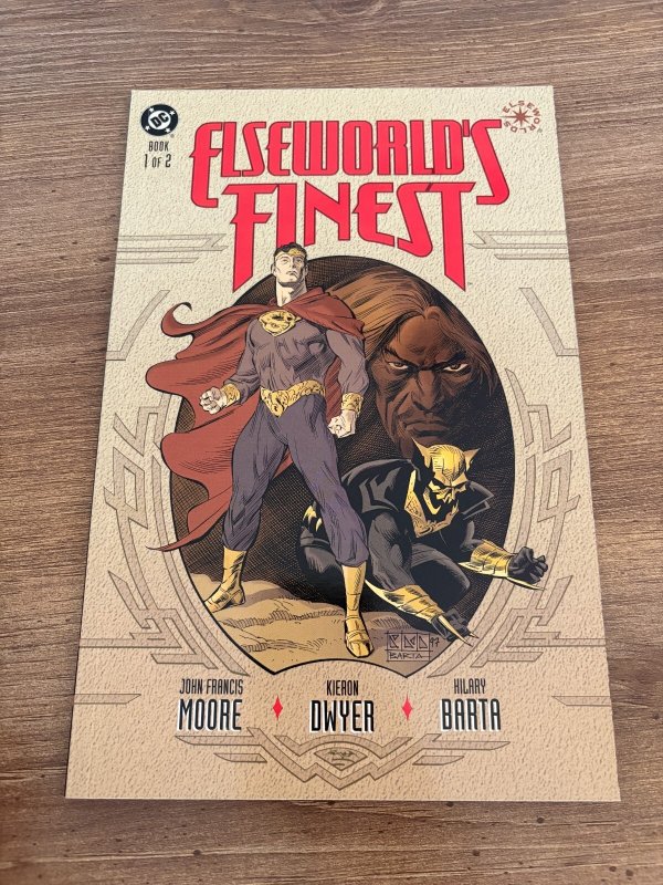 Lot of 2 Elseworld's Finest DC Comic Books # 1 2 NM Batman Superman 5 J457, raw comic book in NM condition — front cover