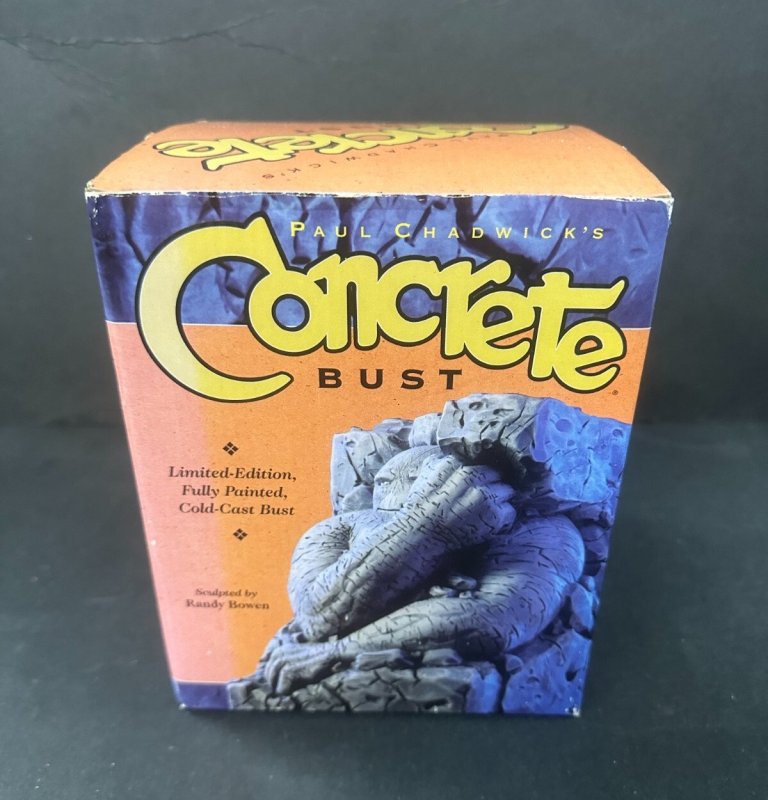 Paul Chadwick's Concrete Bust Limited Edition 2/1000 Bowen Designs, raw, ungraded comic book — front cover