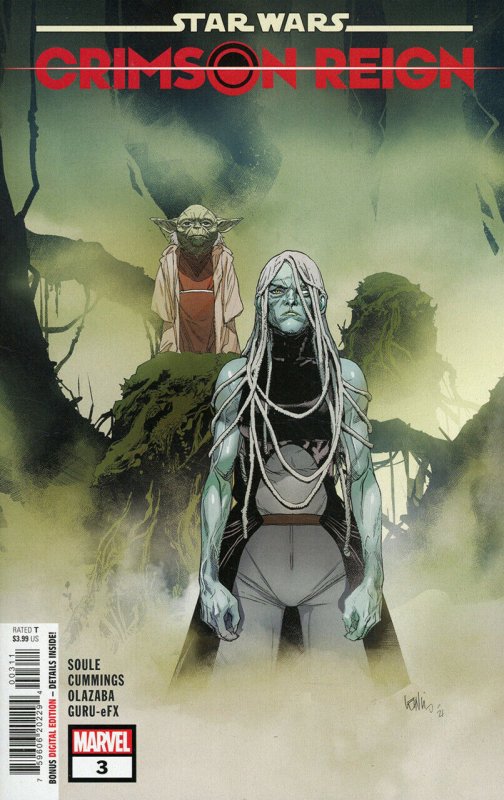 Star Wars Crimson Reign #3 (Marvel Comics, 2022), raw, ungraded comic book — front cover