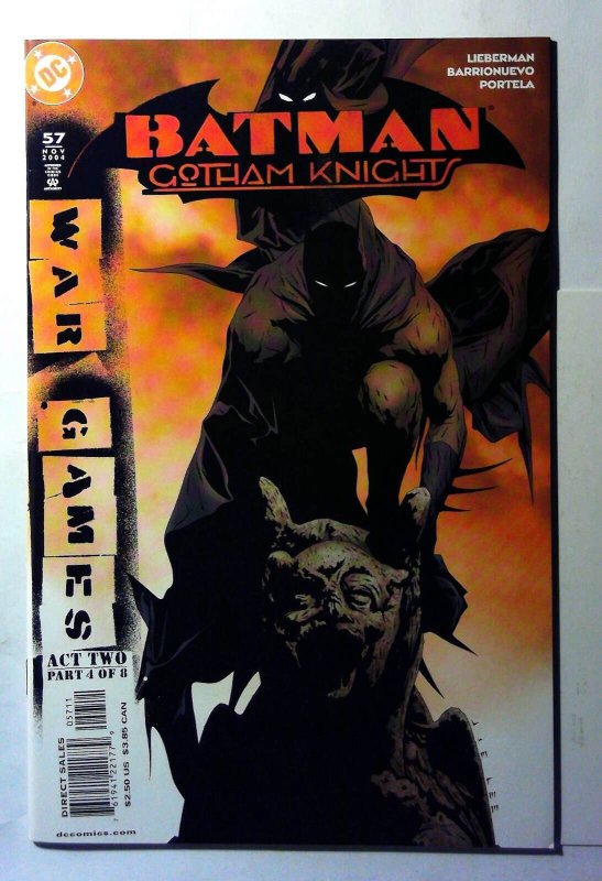 Batman Gotham Knights #57 (DC Comics, 2004), raw, ungraded comic book — front cover