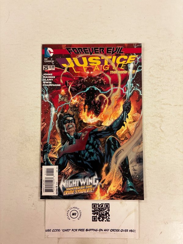Justice League #25 (DC Comics, 2019), raw comic book in NM condition — front cover