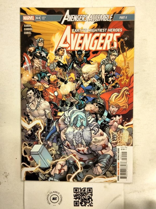 Avengers #42 (Marvel Comics, 2001), raw comic book in NM condition — front cover