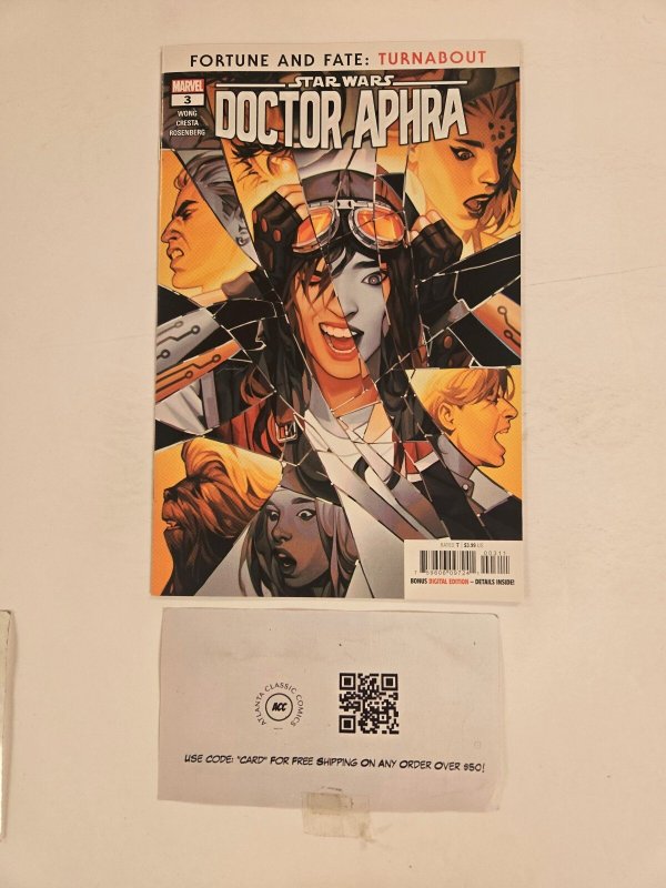 Doctor Aphra #3 (Marvel Comics), raw comic book in NM condition — front cover