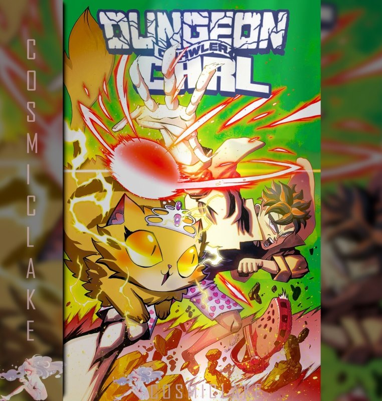 Dungeon Crawler Carl Pokemon Foil Variant Le #400, raw, ungraded comic book — front cover