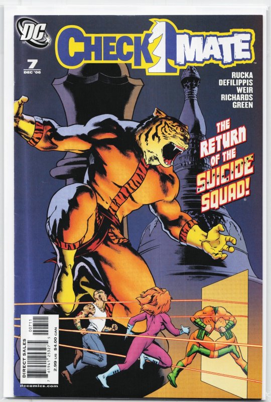 Checkmate #7 (DC Comics, 2006), raw, ungraded comic book — front cover