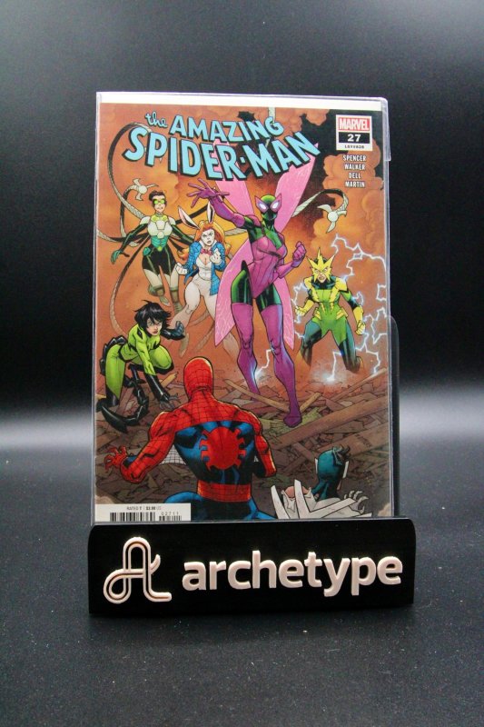 The Amazing Spider-Man #27 (Marvel Comics, 2019), raw comic book in NM 9.4 condition — front cover