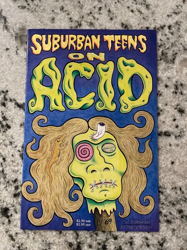 Suburban Teens on Acid #1 (1992), raw comic book in NM condition — front cover
