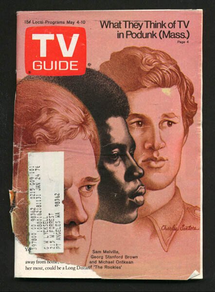 MAG: TV Guide May #4 (1974), raw, ungraded comic book — front cover