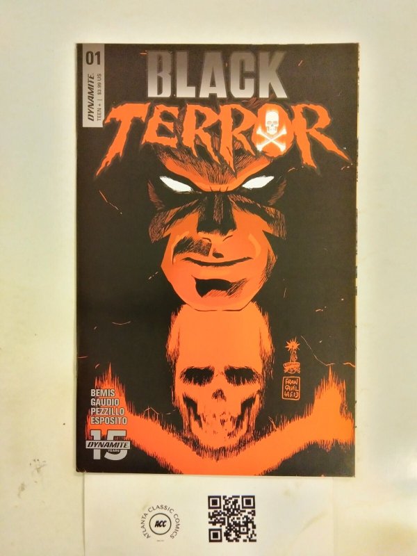 Black Terror #1 (Dynamite Entertainment), raw comic book in NM condition — front cover