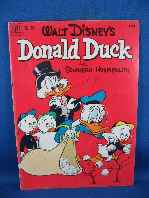 Four Color #379 (Dell Comics, 1952), raw, ungraded comic book — front cover