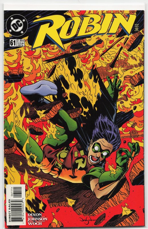 Robin #61 (DC Comics, 1999), raw, ungraded comic book — front cover