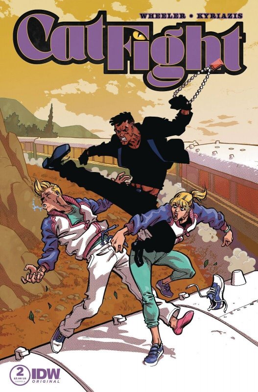 Cat Fight #2 (IDW Publishing, 2023), raw, ungraded comic book — front cover