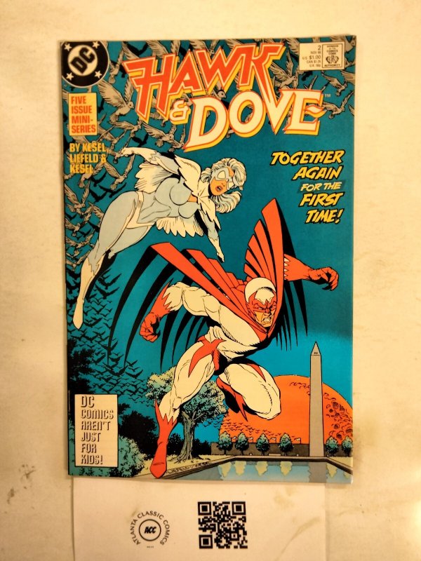 Hawk & Dove #2 (DC Comics, 2011), raw, ungraded comic book — front cover