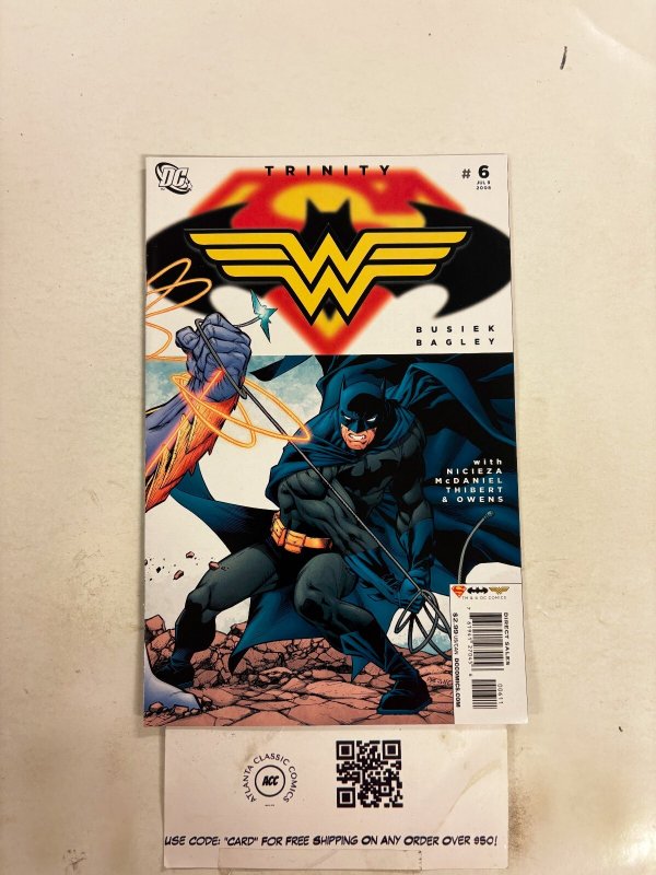 Trinity #6 (DC Comics, 2008), raw comic book in NM condition — front cover
