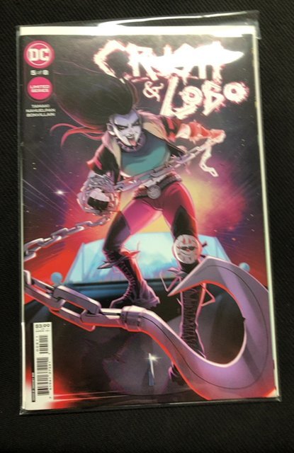 Crush & Lobo #5 (2021), raw, ungraded comic book — front cover