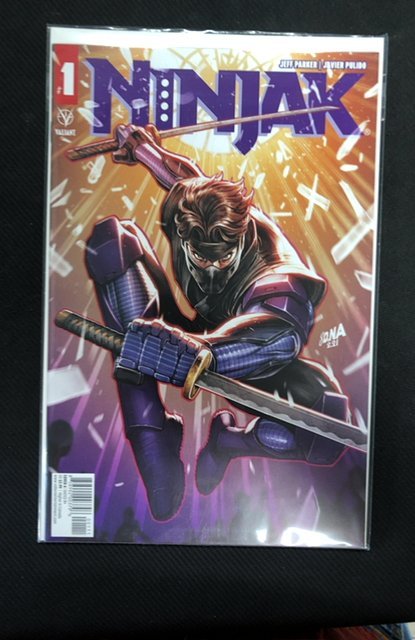 Ninjak #1 (2021), raw, ungraded comic book — front cover