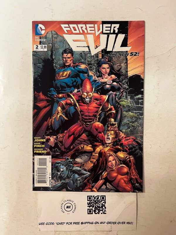 Forever Evil #2 (DC Comics), raw comic book in NM condition — front cover