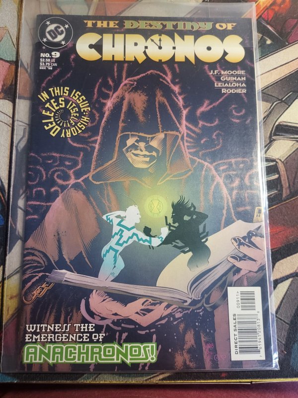 Chronos #9 (1998), raw, ungraded comic book — front cover