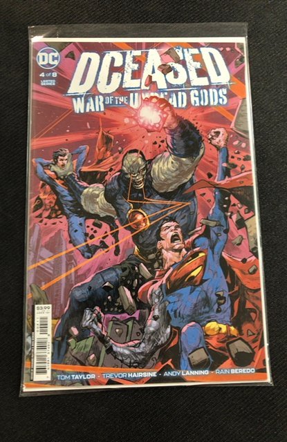 DCeased: War of the Undead Gods #4 (2023), raw, ungraded comic book — front cover