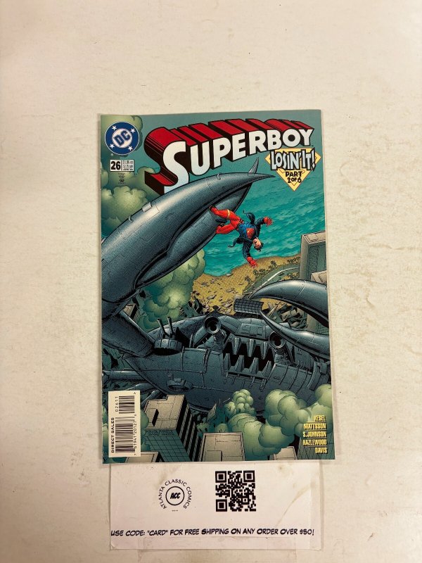 Superboy #26 (DC Comics), raw comic book in NM condition — front cover