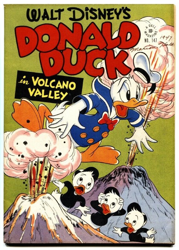Four Color Comics #147 (1947), raw, ungraded comic book — front cover