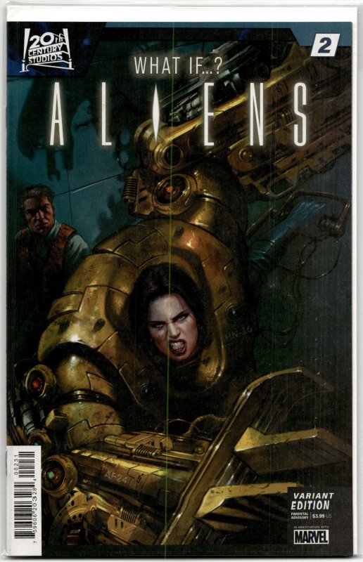 What If...? Aliens #2 (Marvel Comics, 2024), raw, ungraded comic book — front cover