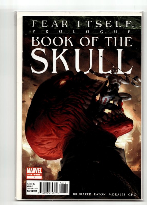 Fear Itself: Book of the Skull (2011) Red Skull (2011), raw, ungraded comic book — front cover